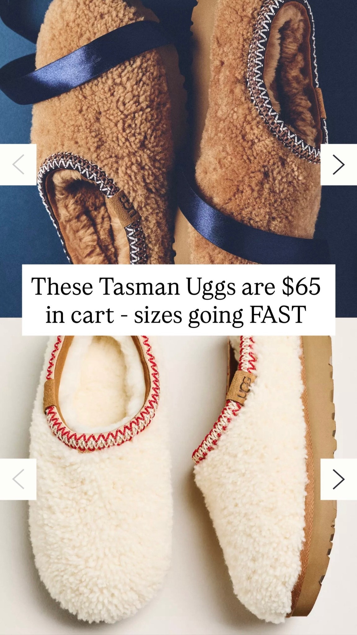 Tasman Uggs, Uggs on sale, Ugg slippers on sale, cozy Uggs 

#LTKHoliday #LTKFindsUnder100 #LTKGiftGuide