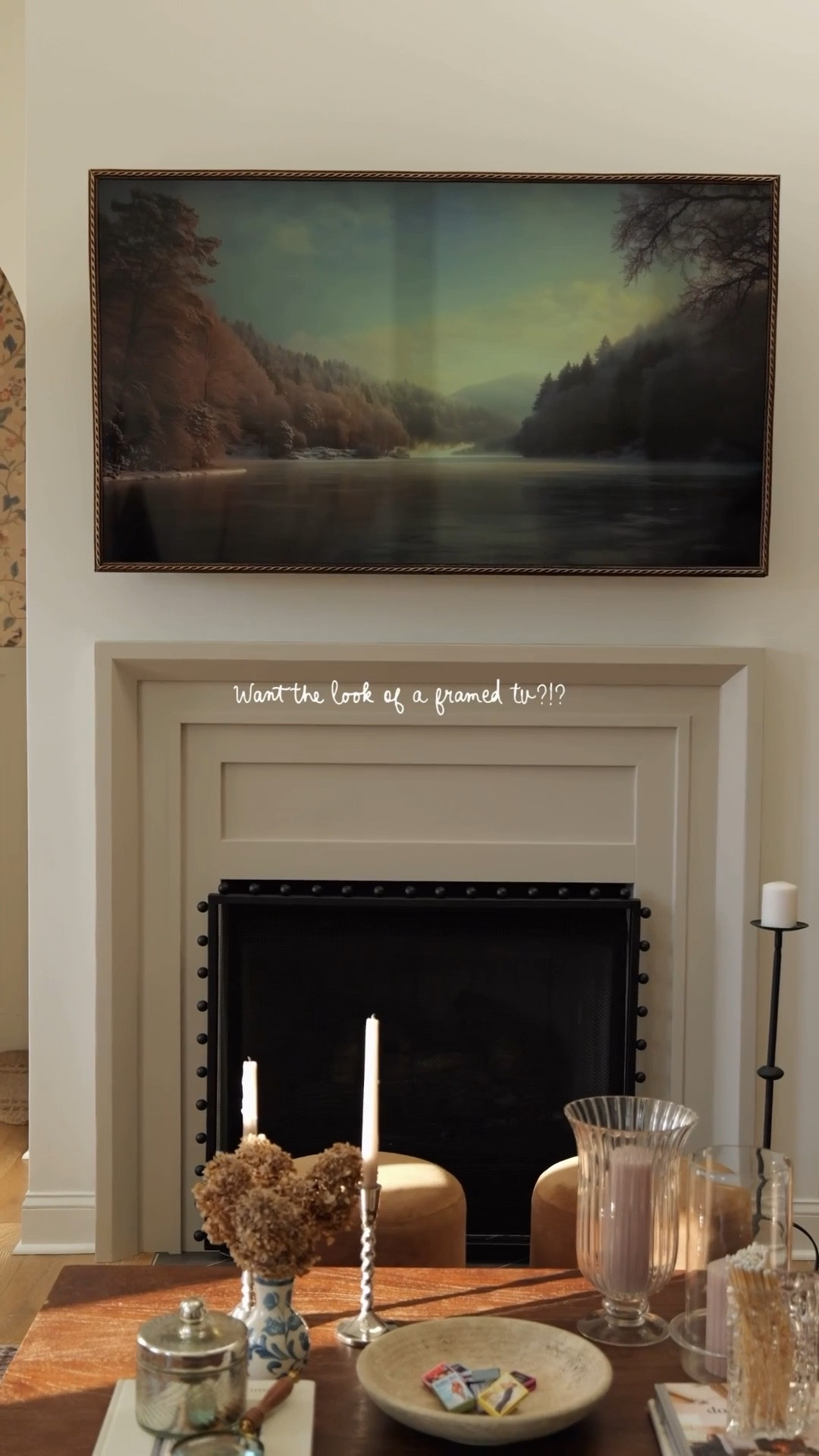 An easy DIY that will instantly upgrade your TV. Linking multiple listings and patterns incase it sales out again.

#LTKHome #LTKSeasonal
