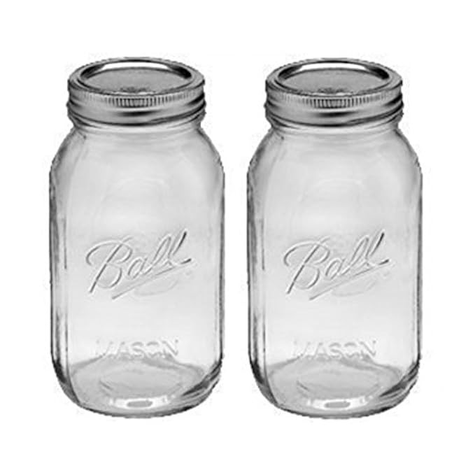 1 - 32oz Regular Mouth Ball Canning Mason Jar (Pack Of 2) | Amazon (US)