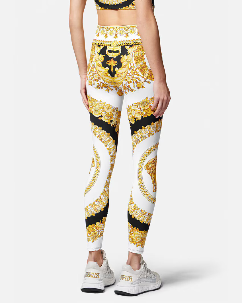 Crete de Fleur Gym Leggings | Versace (US)