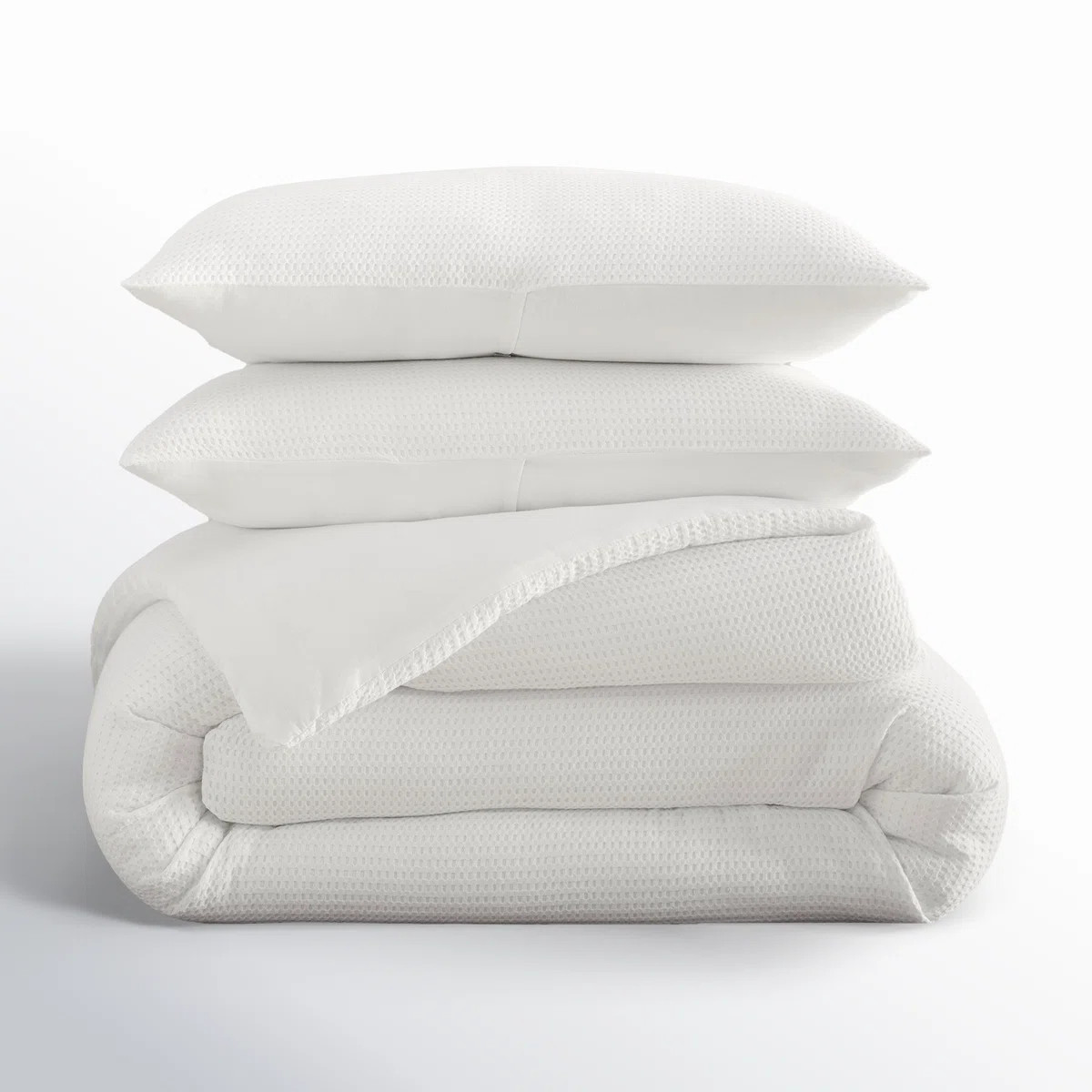 RE/FINE™ Felix Cotton Waffle Comforter Set & Reviews | Wayfair | Wayfair North America