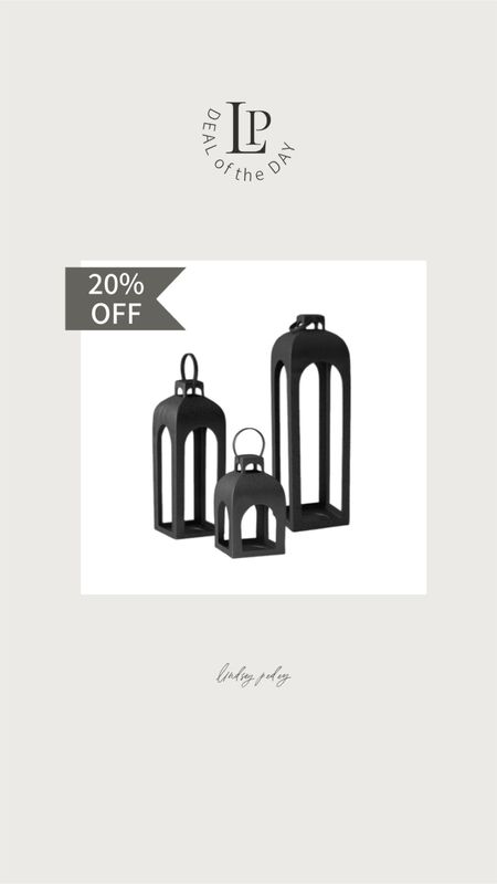 20% off my outdoor lanterns today! These will sell out before summer  

#LTKsalealert #LTKhome #LTKunder100