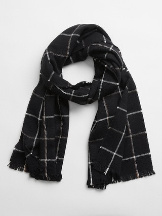 Print Fringe Scarf | Gap Factory