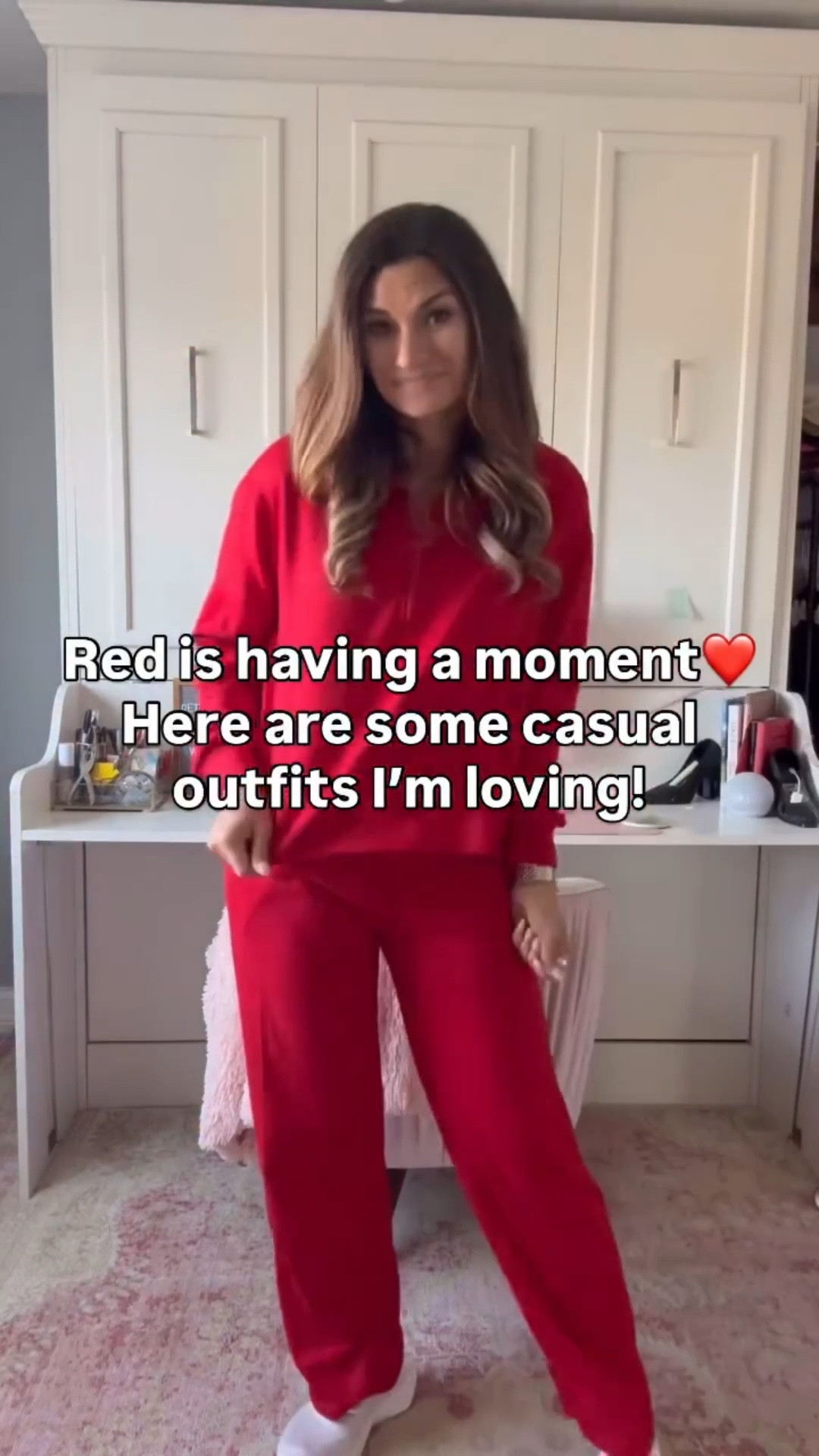 Red is THE color right now, and I am loving these pieces! 

Fit Tip: Everything is true to size. Wearing a small or 4 in each piece.

#LTKOver40 #LTKFindsUnder50