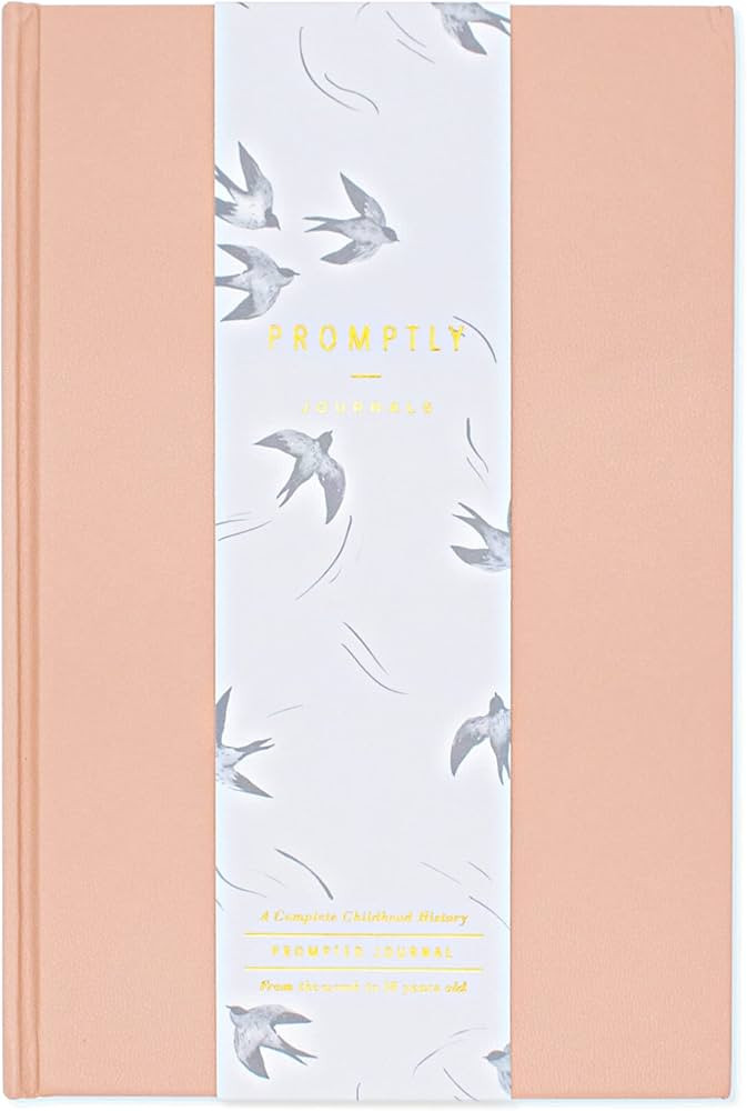 Promptly Journals, A Complete Childhood History: From Pregnancy to 18 Years Old (Country Peach, O... | Amazon (US)