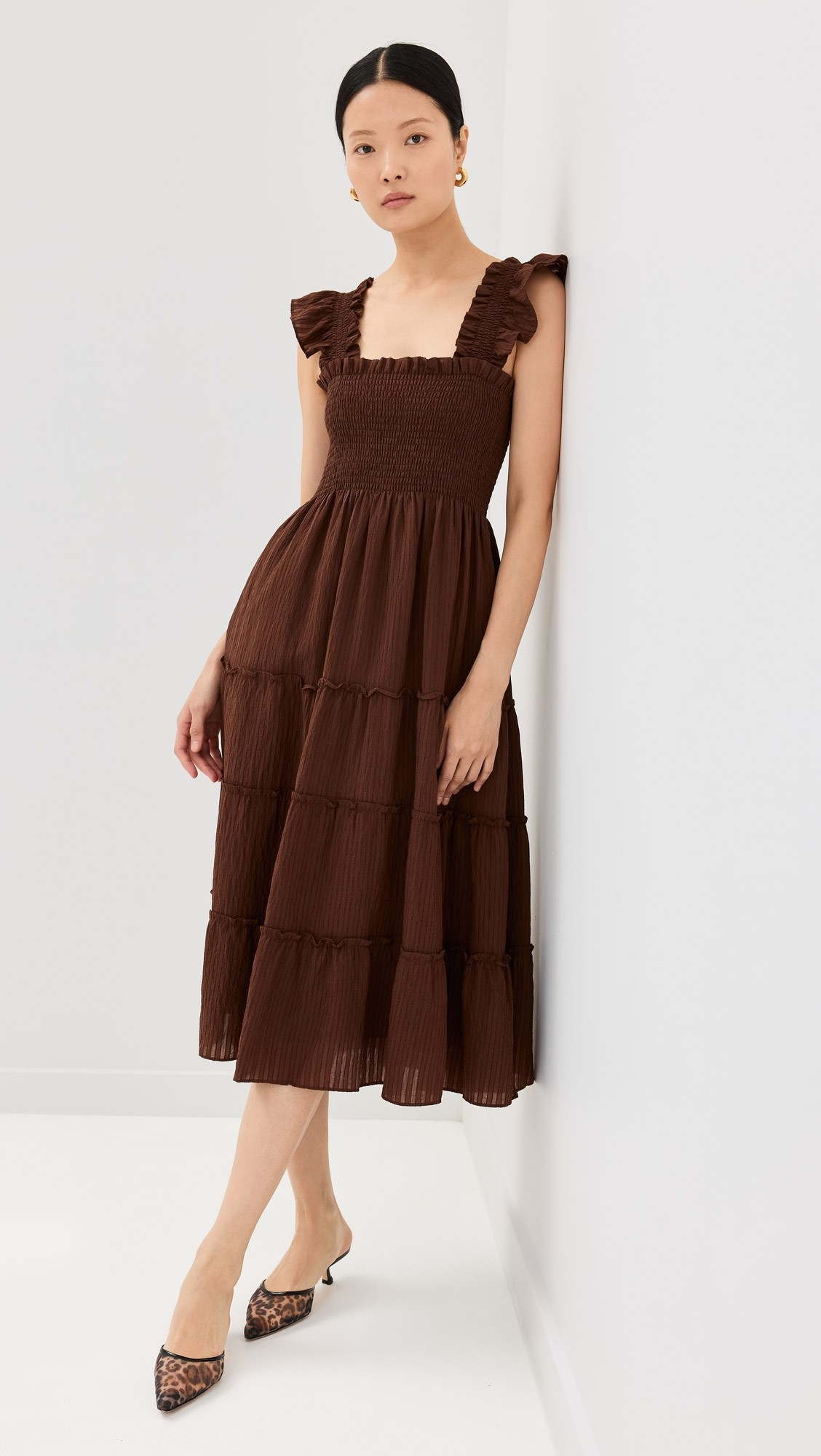 Hill House Home Organza Seersucker Ellie Dress | Shopbop | Shopbop