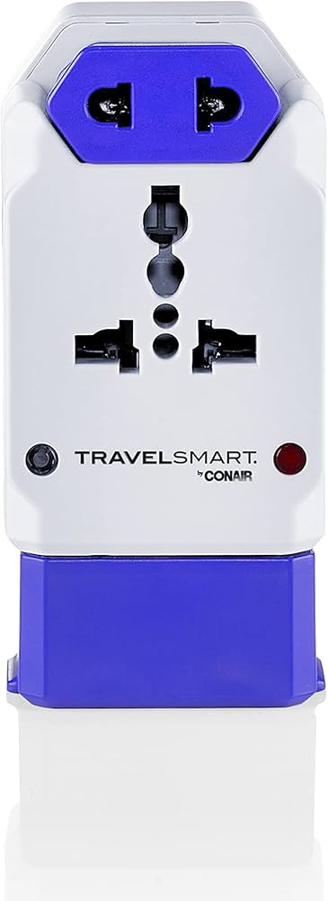 Conair Universal Travel Adapter with USB, European Travel Plug Adapter with Surge Protection, All... | Amazon (US)