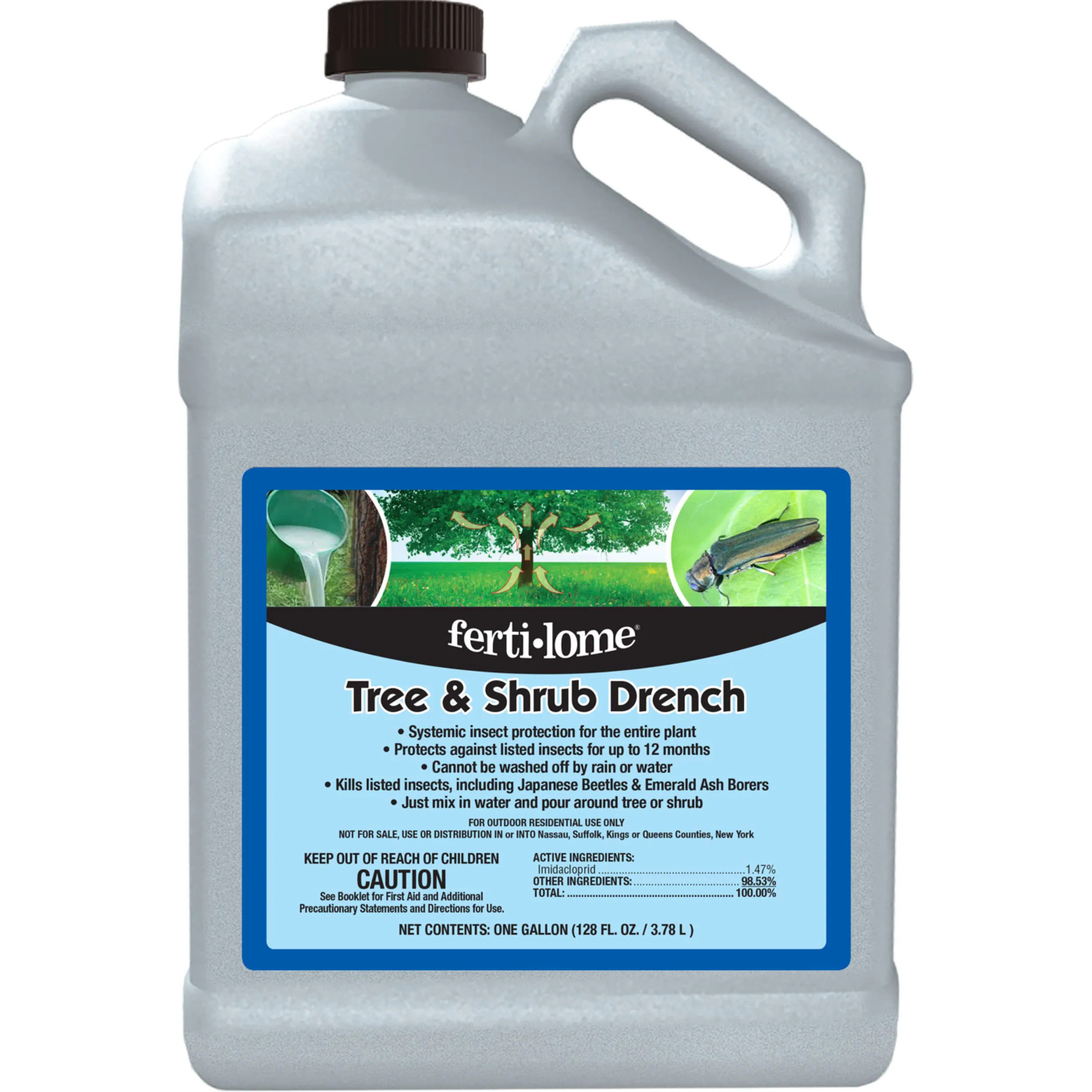 Fertilome ferti-lome Tree and Shrub Drench Concentrate 1 gal (11207) | Lowe's