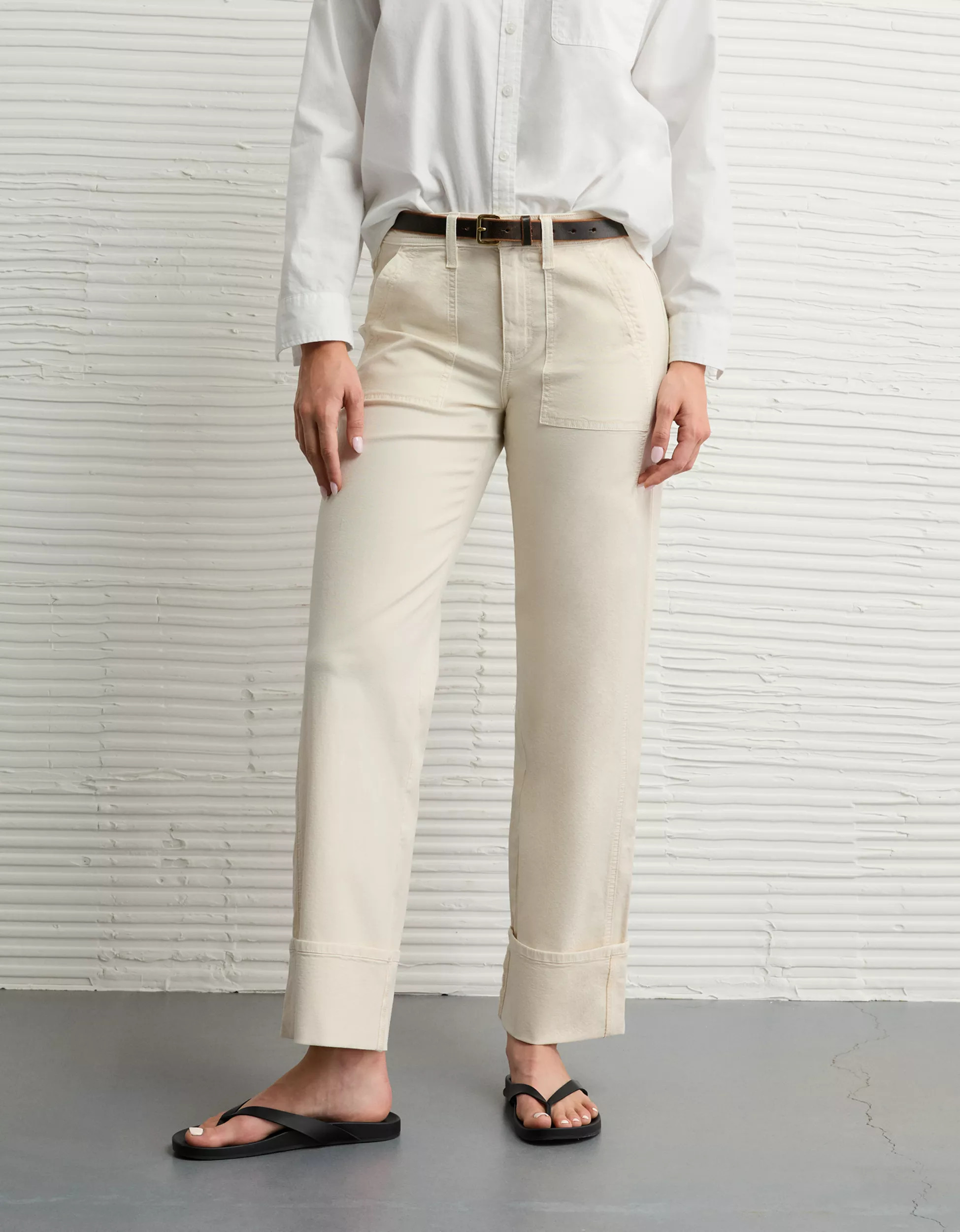 AE Stretch High-Waisted Utility Stovepipe Pant | American Eagle Outfitters (US & CA)