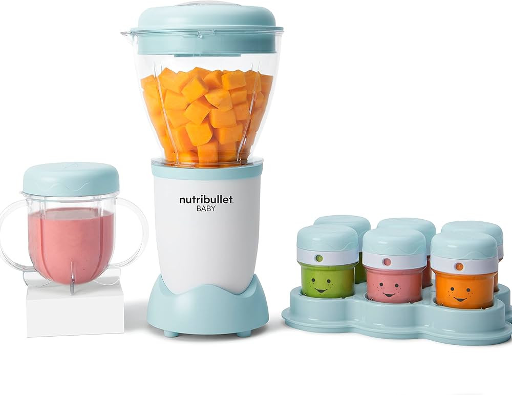 NUTRiBULLET 1412 Baby Food maker with date markers, White, One size | Amazon (CA)