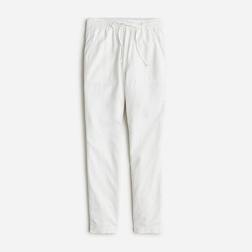 New seaside pant in linen blend | J.Crew US