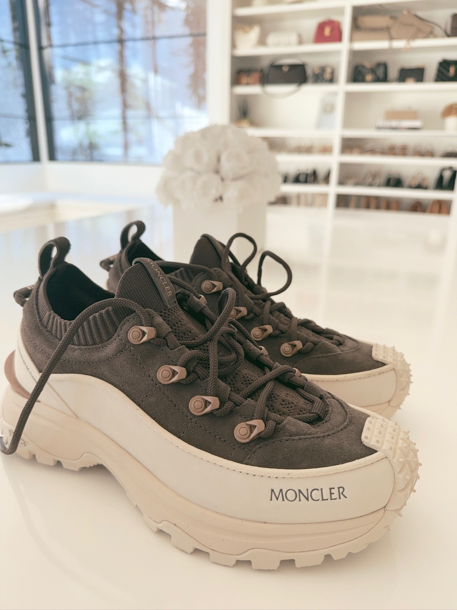 These Moncler sneakers are super cool and sporty with incredibly traction! 

#LTKSeasonal