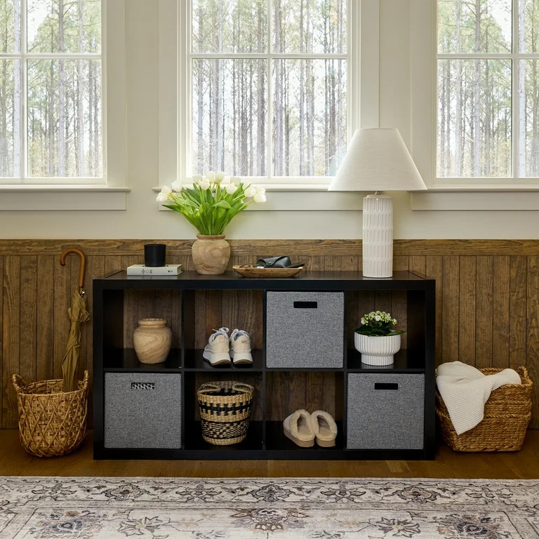 Better Homes & Gardens 11" Round Natural Water Hyacinth Basket Planter | Walmart (US)