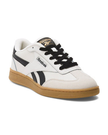 Leather And Suede Forte Lounger Sneakers | Marshalls