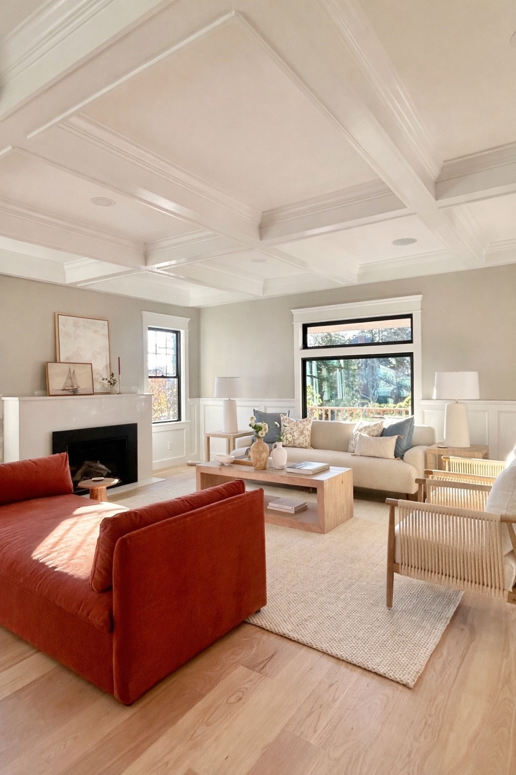 Warm coastal inspired living room.

#daybed #coastal 

#LTKHome