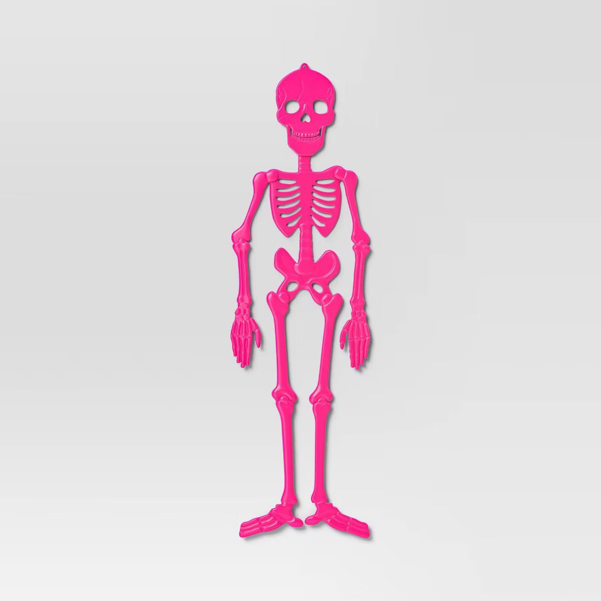 59" 3D Skeleton Neon Pink Halloween Decorative Prop - Hyde & EEK! Boutique™ | Target