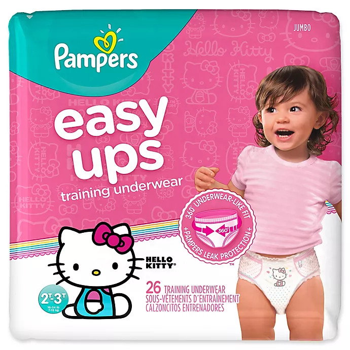 Pampers® Easy Ups Girl's Training Underwear | buybuy BABY
