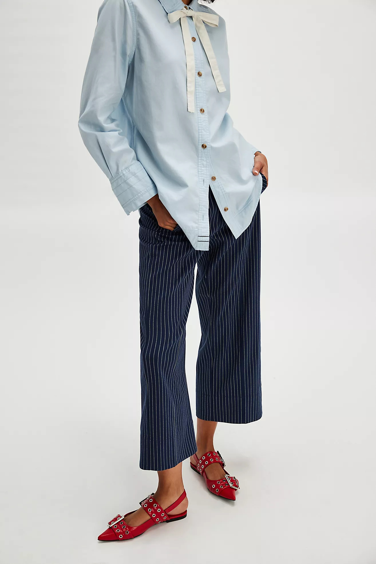 Lilly Buckle Slingback Flats | Free People (Global - UK&FR Excluded)