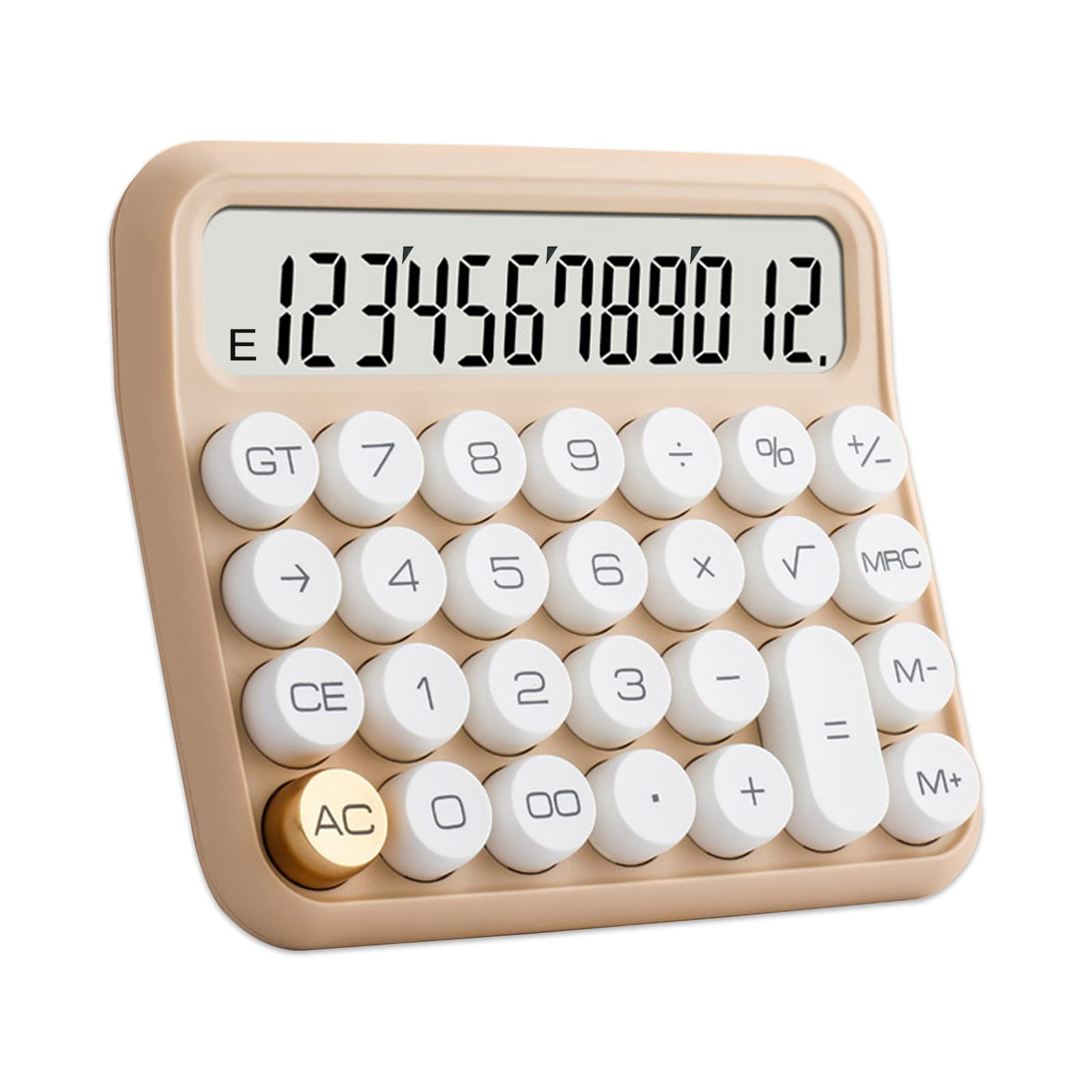 Calculators, Benkaim Desk Calculator, Basic Standard Calculator,12 Digit Large LCD Display Big Bu... | Amazon (US)