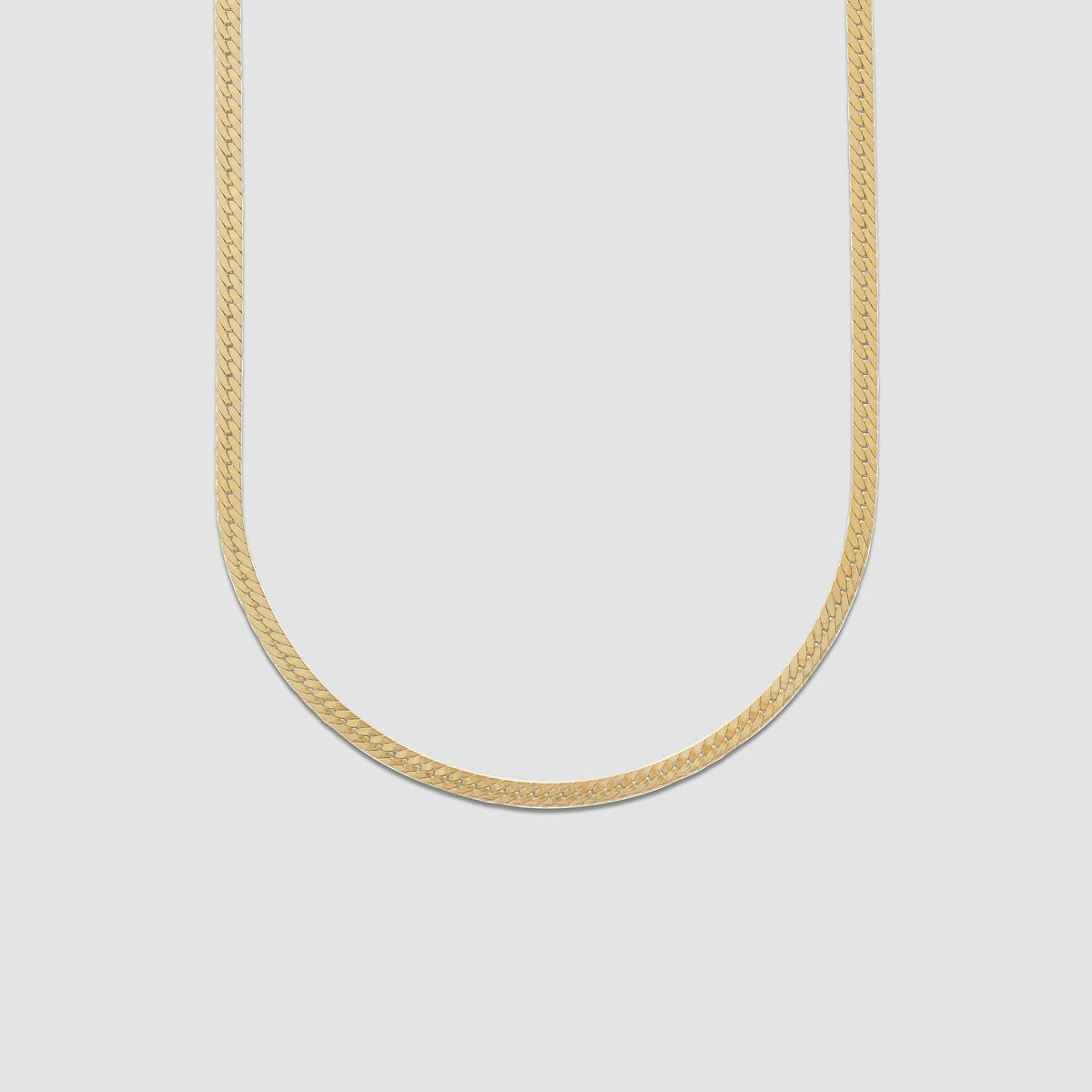 herringbone necklace | Cuffed by Nano