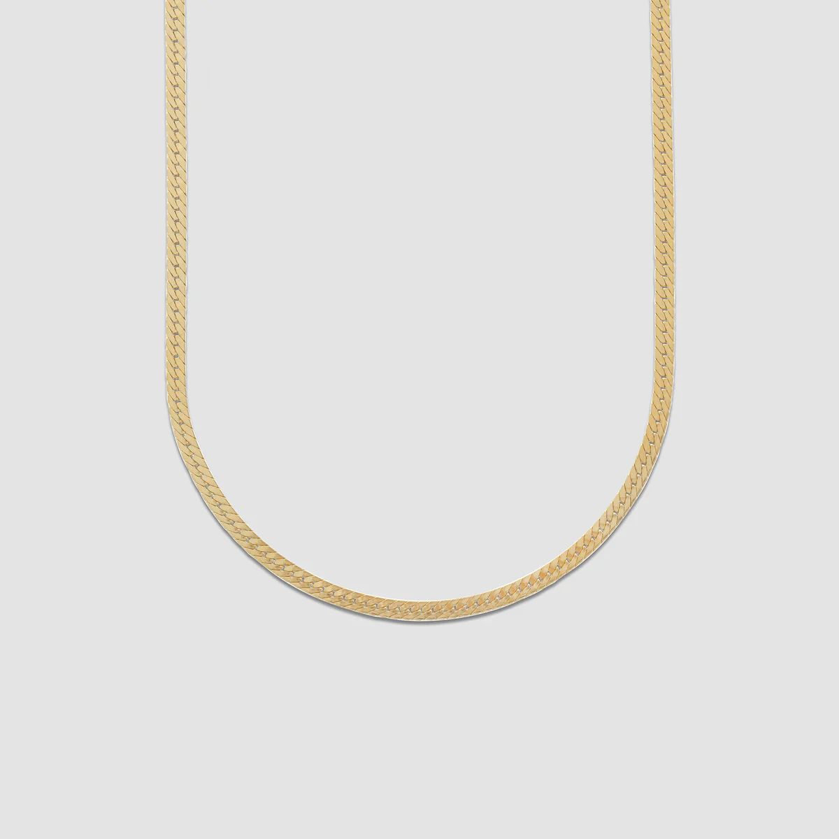 herringbone necklace | Cuffed by Nano