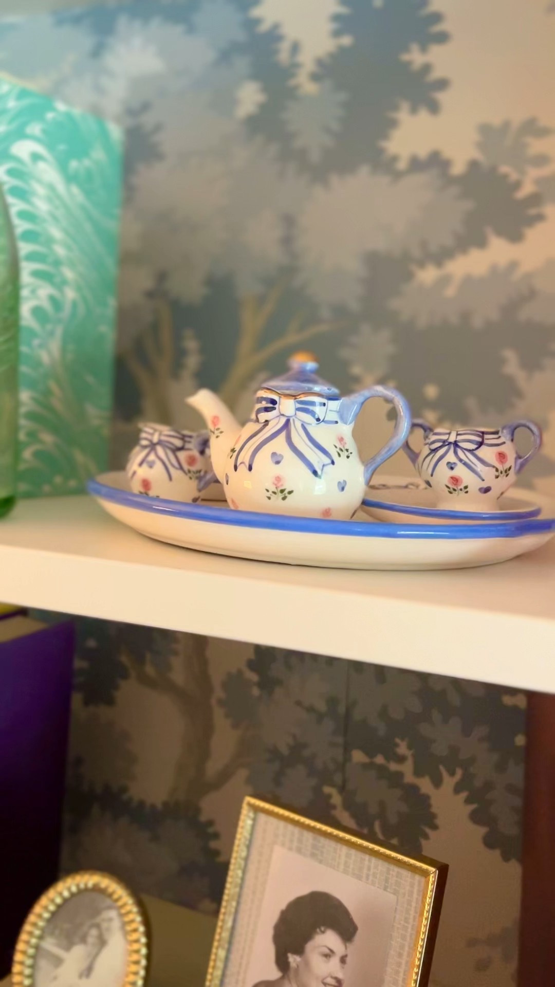 A tiny tea set with blue bows and gold details? Yes please. A sweet gift for a little girl or the little girl in you.

#LTKKids #LTKBaby #LTKGiftGuide