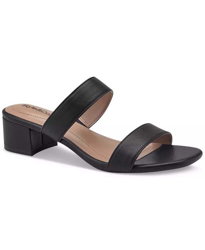 Style & Co Victoriaa Slip-On Dress Sandals, Created for Macy's - Macy's | Macy's