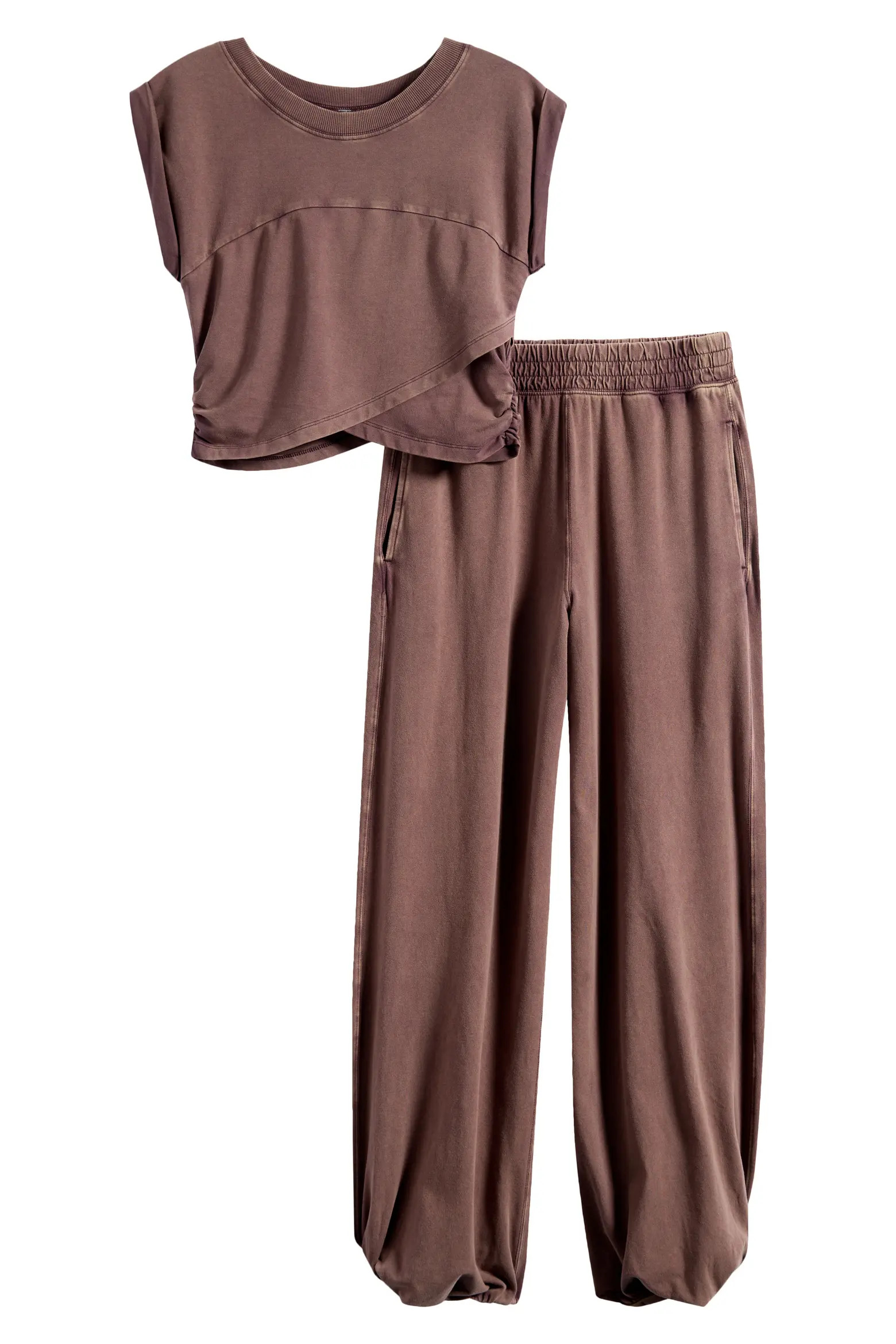 FP Movement Hot Shot Crossover T-Shirt & Joggers Set (Women) | Nordstrom | Nordstrom
