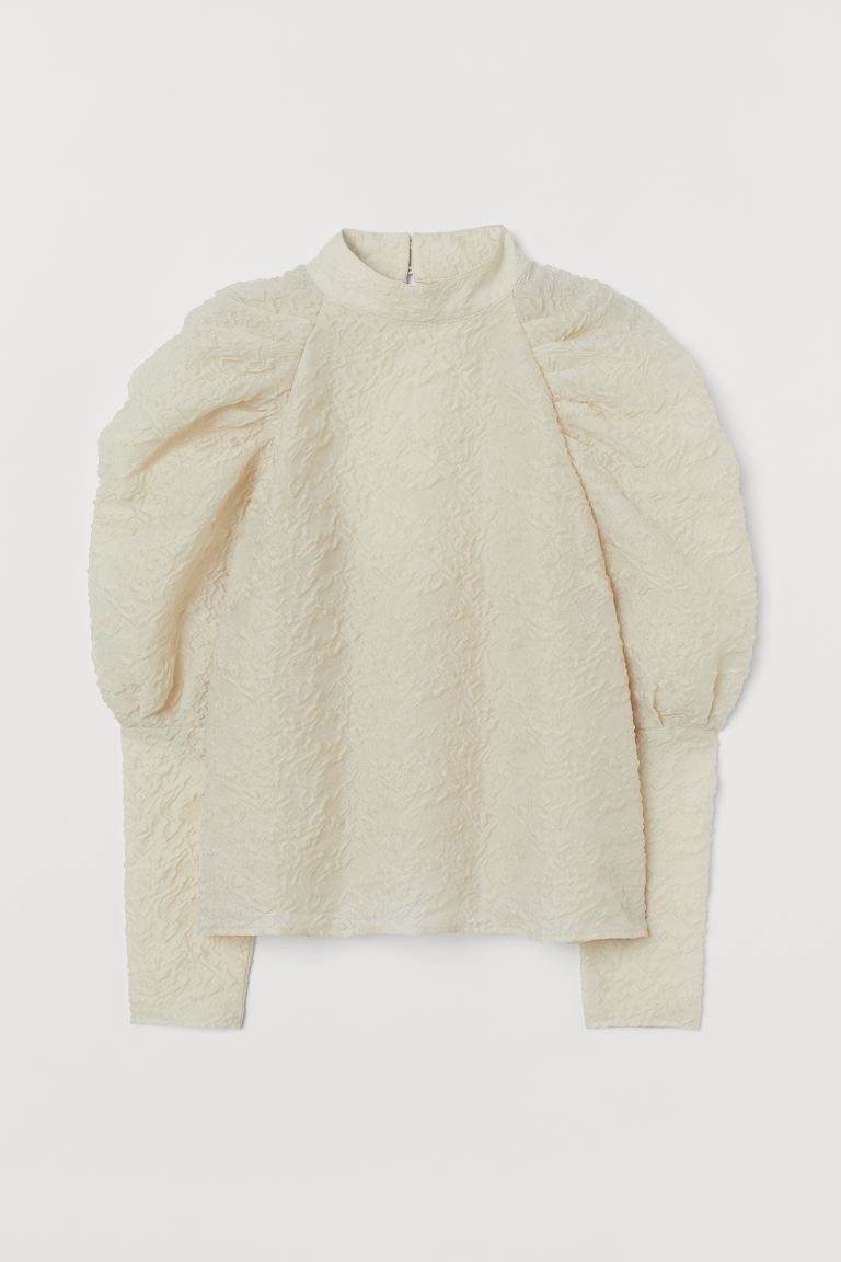 Puff-sleeved Blouse | H&M (US + CA)