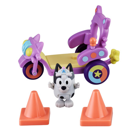Bluey - Muffin's Cat Squad Bike with 2.5"" Muffin figure | Walmart (US)