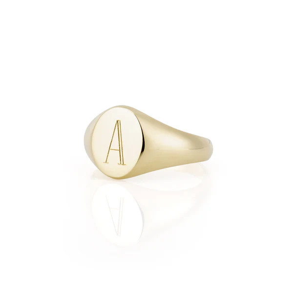 LANA PETITE SIGNET RING | Sarah Chloe
