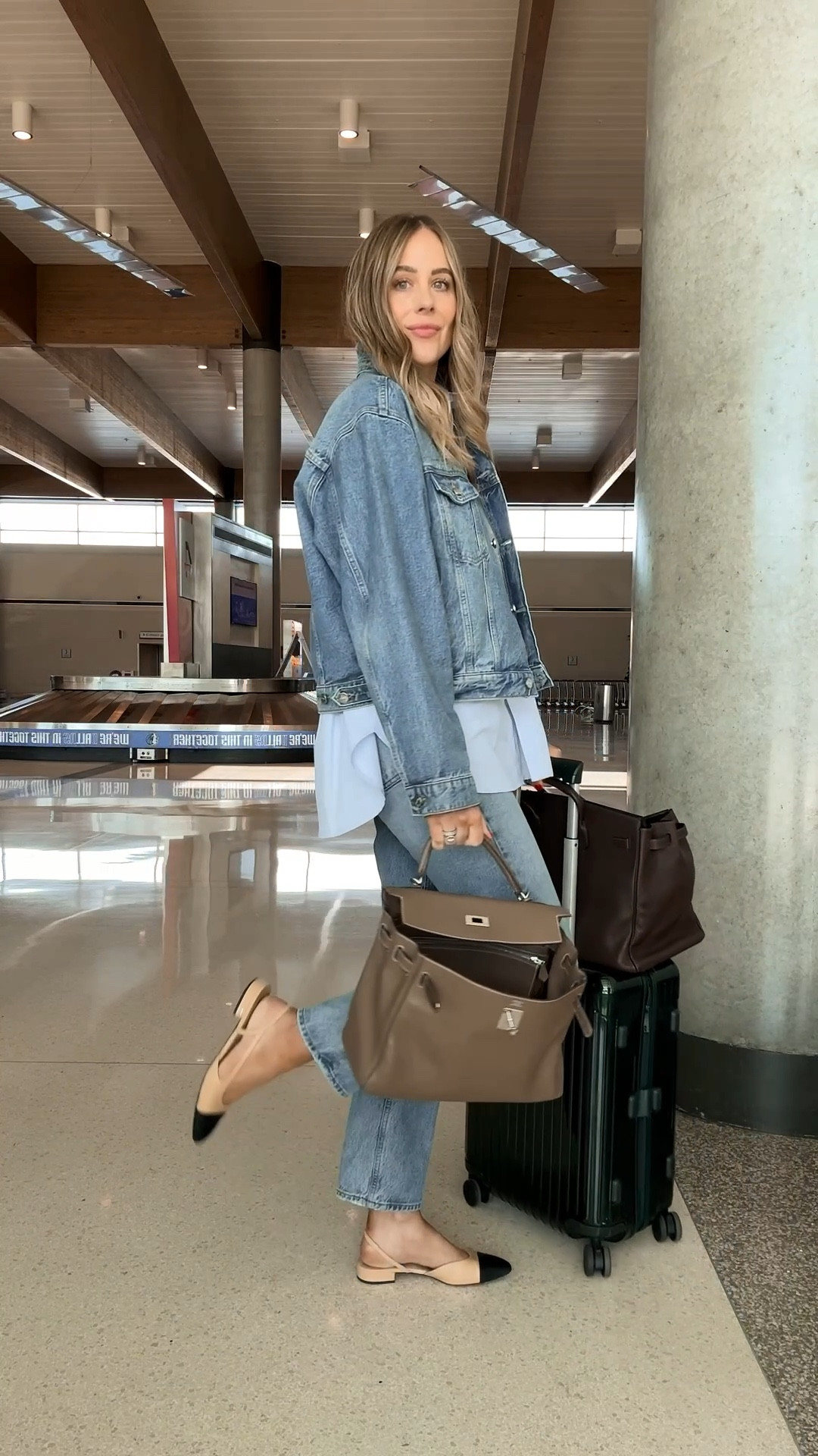 Fashion Jackson, denim jacket, travel outfit 

#LTKOver40 #LTKTravel