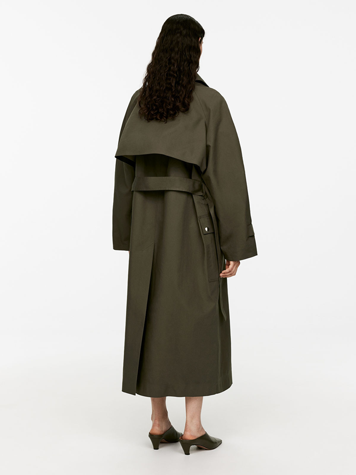 Snap-Button Trench Coat | ARKET (US&UK)