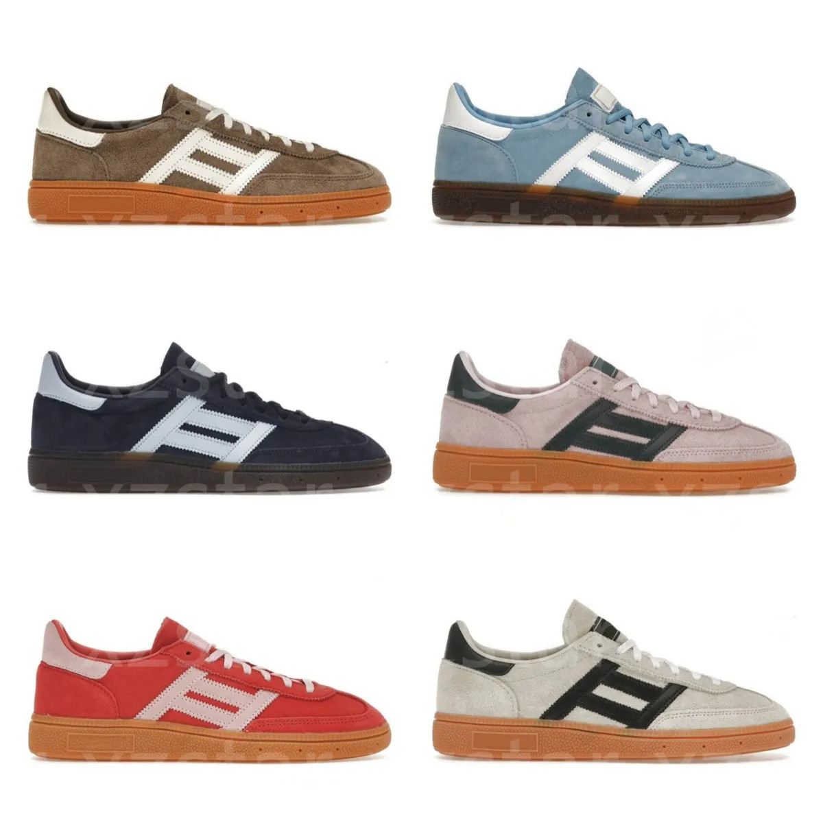 Designer Handballs Casual Shoes Men Women Casual Shoes Snekers Navy Scarlet Aluminum Core Black S... | DHGate