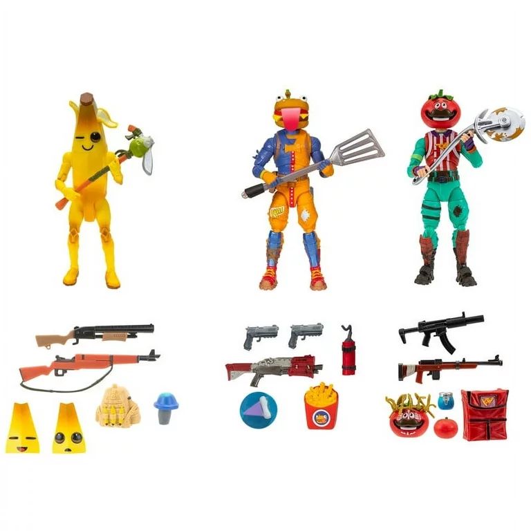 Fortnite Legendary Series Trio Mode, 6-inch Highly Detailed Multicolor Figures with Accessories | Walmart (US)