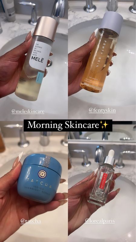 Morning skincare routine round-up! The glow has been amazing! I’ve been obsessed with these the past few months! 

#LTKunder100 #LTKbeauty #LTKFind