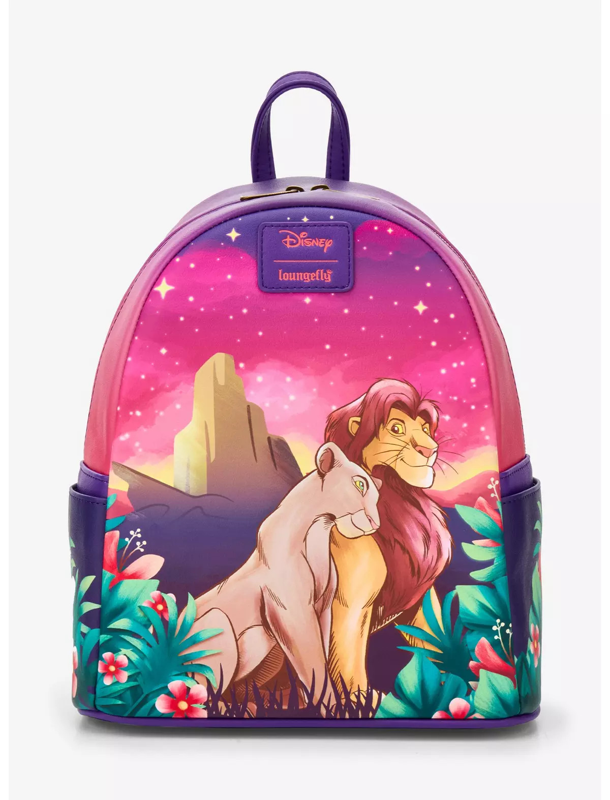 Loungefly Disney The Lion King Nala & Simba Pride Rock Mini Backpack | Hot Topic | Hot Topic