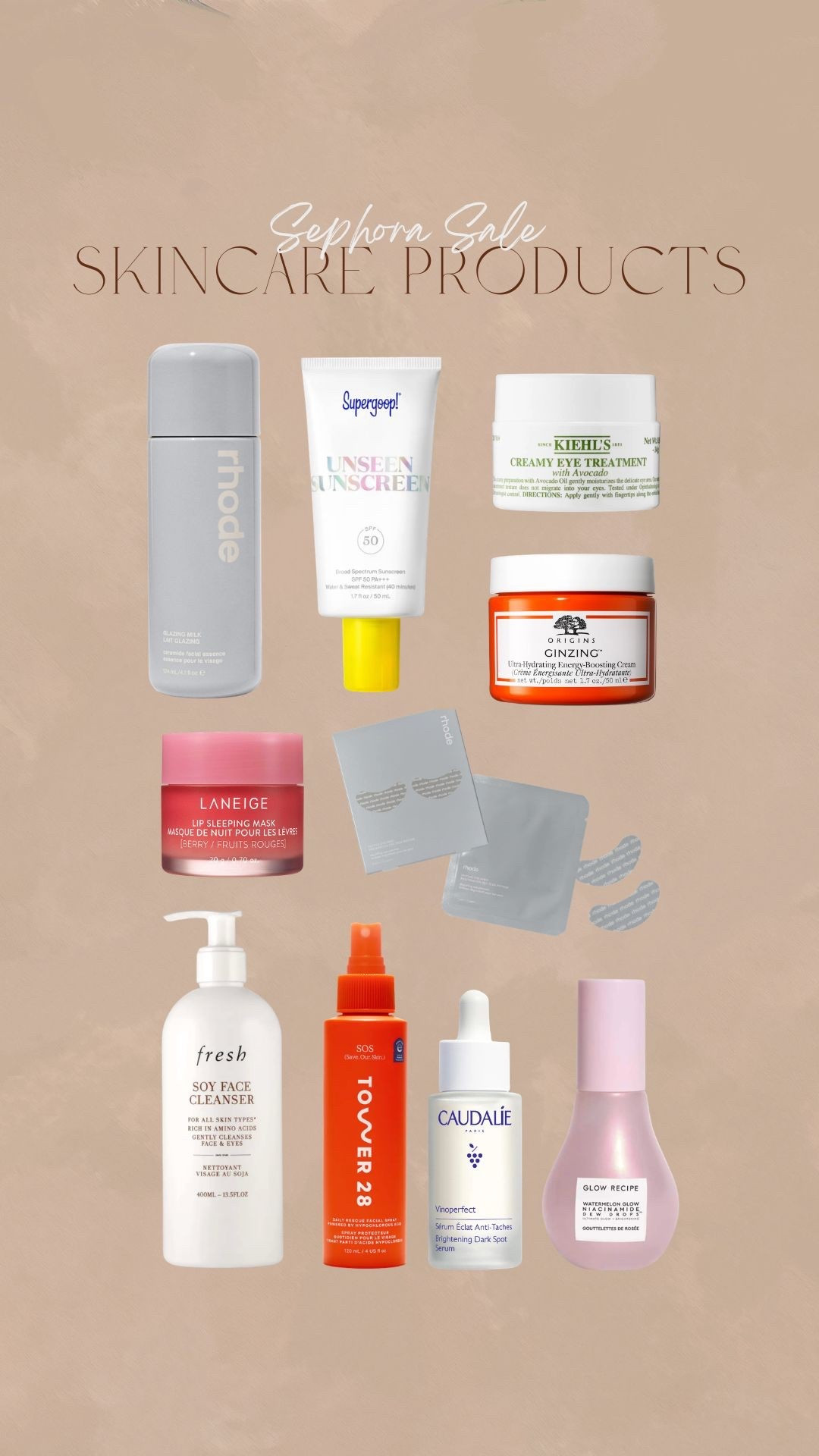 Sephora sale! My daily skin products 

#LTKSaleAlert #LTKmomlife #LTKgrwm