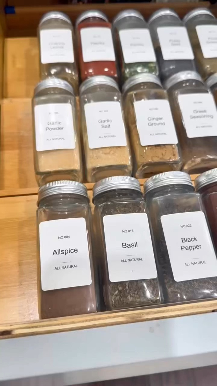 Spice drawer goals! 🌿✨ Cooking just got a whole lot easier—and prettier! #SpiceOrganization #KitchenGoals #AestheticOrganization #OrganizedLiving #DrawerGoals #KitchenInspo #HomeOrganization #TidyKitchen

#LTKHome #LTKFamily #LTKVideo