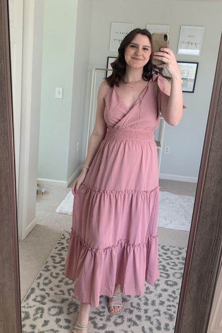 Snagged my favorite amazon maxi dress in another color! Bump friendly and perfect for any summer occasion and comes in so many colors! 

#LTKSeasonal #LTKfindsunder50 #LTKbump