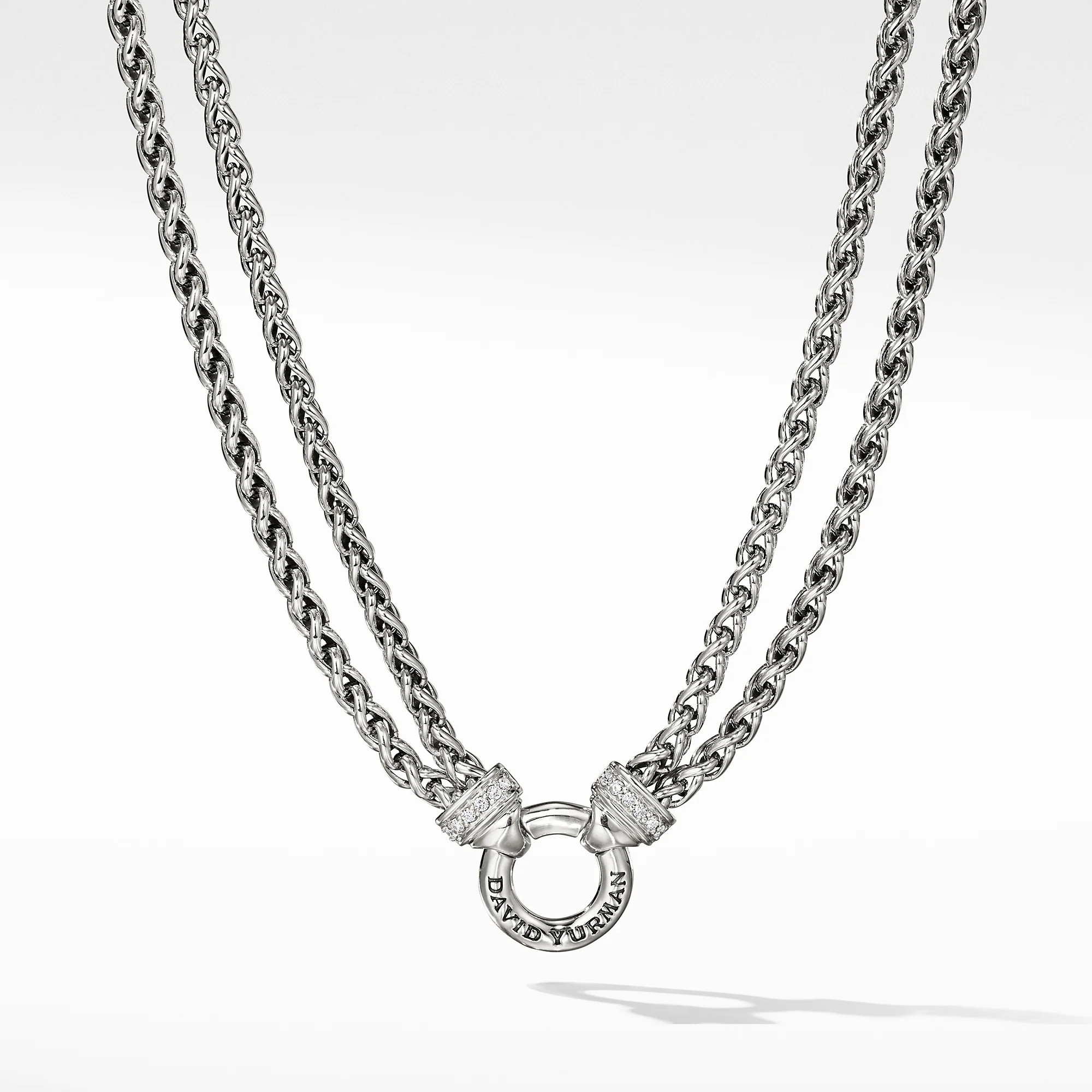 Chain Necklace with Diamonds | Little Switzerland