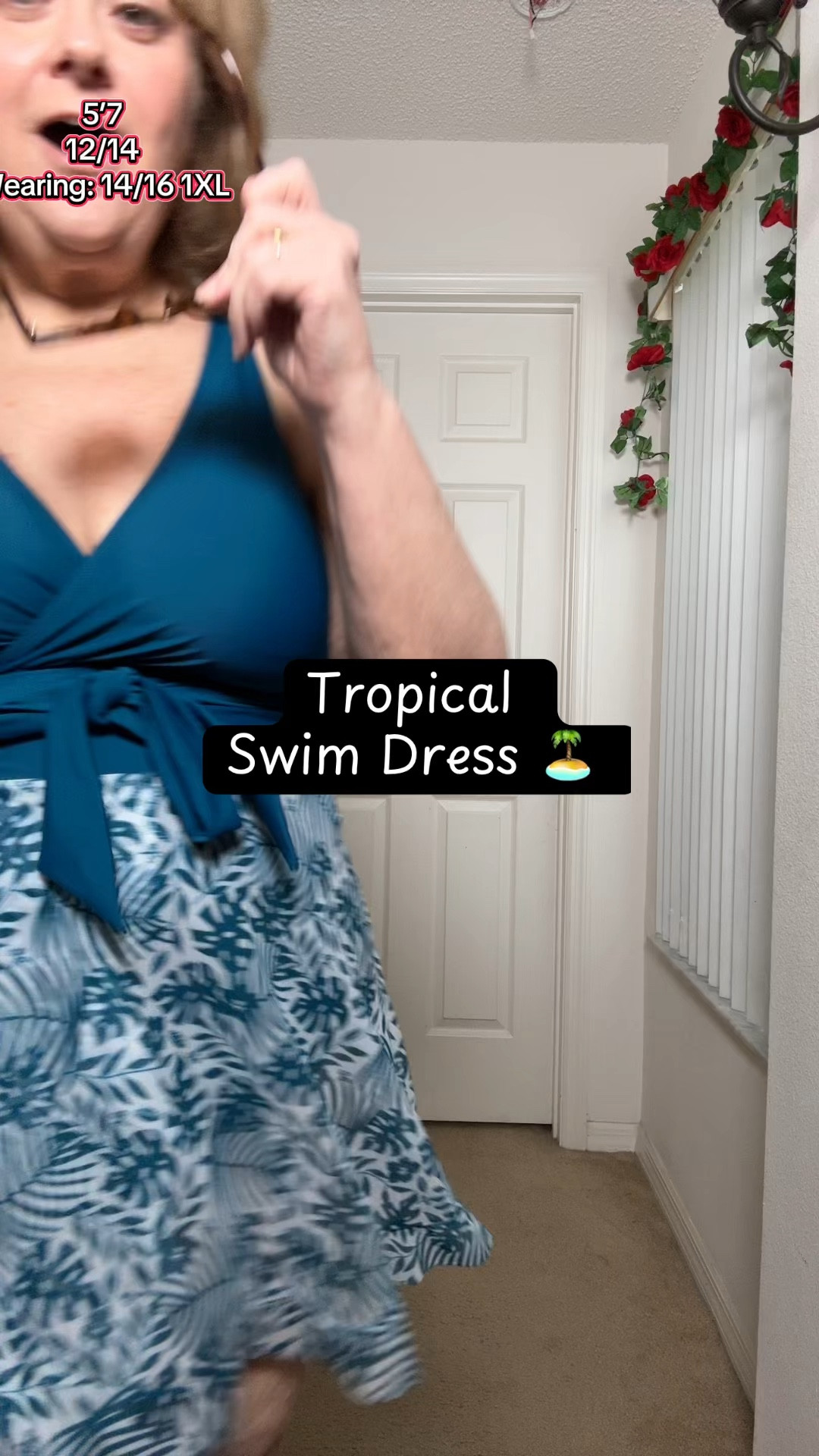 This swim dress is so flattering and perfect if you want a little more coverage but still want something cute 💙 The wrap-style top, tie waist, and flowy skirt give shape without clinging. Great for pool days, cruises, and beach vacations.

#LTKSwim #BloomChic #PlusSizeSwim #SwimDress #Over40Style #CurvySwimwear #BeachVacationOutfit #CruiseOutfit #ConfidenceInSwimwear #LTKPlusSize

#LTKPlusSize #LTKSwim #LTKTravel