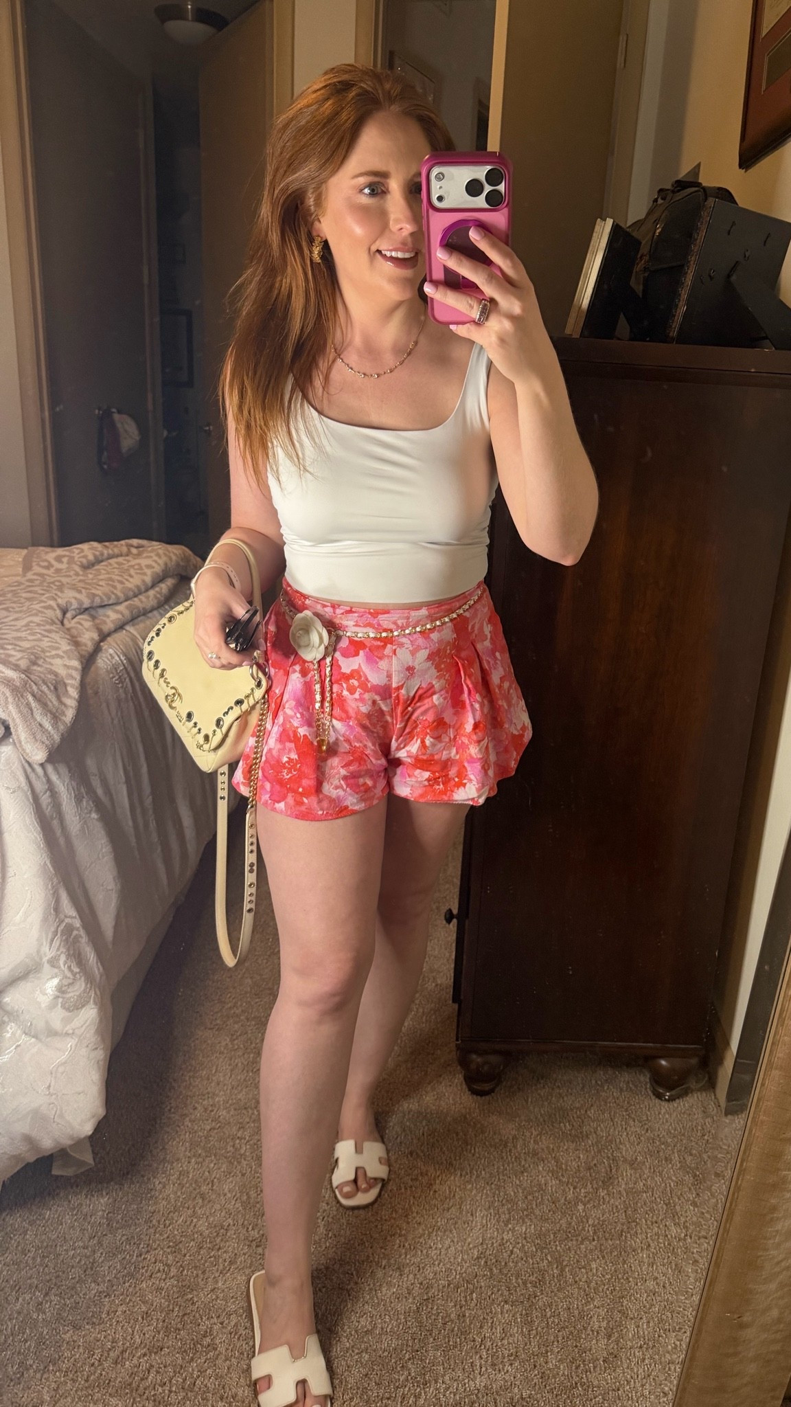 Medium in top and shorts, shoes tts

#LTKootd