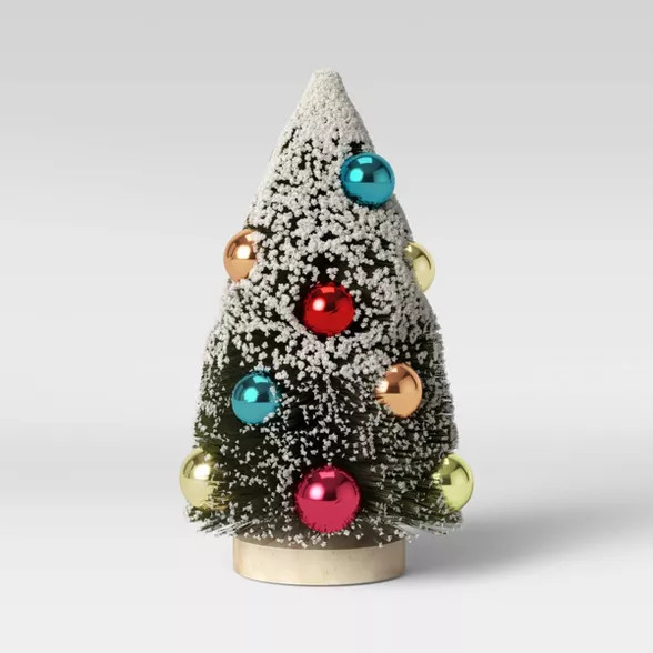 Small Ornament Bottlebrush Tree - Threshold™ | Target
