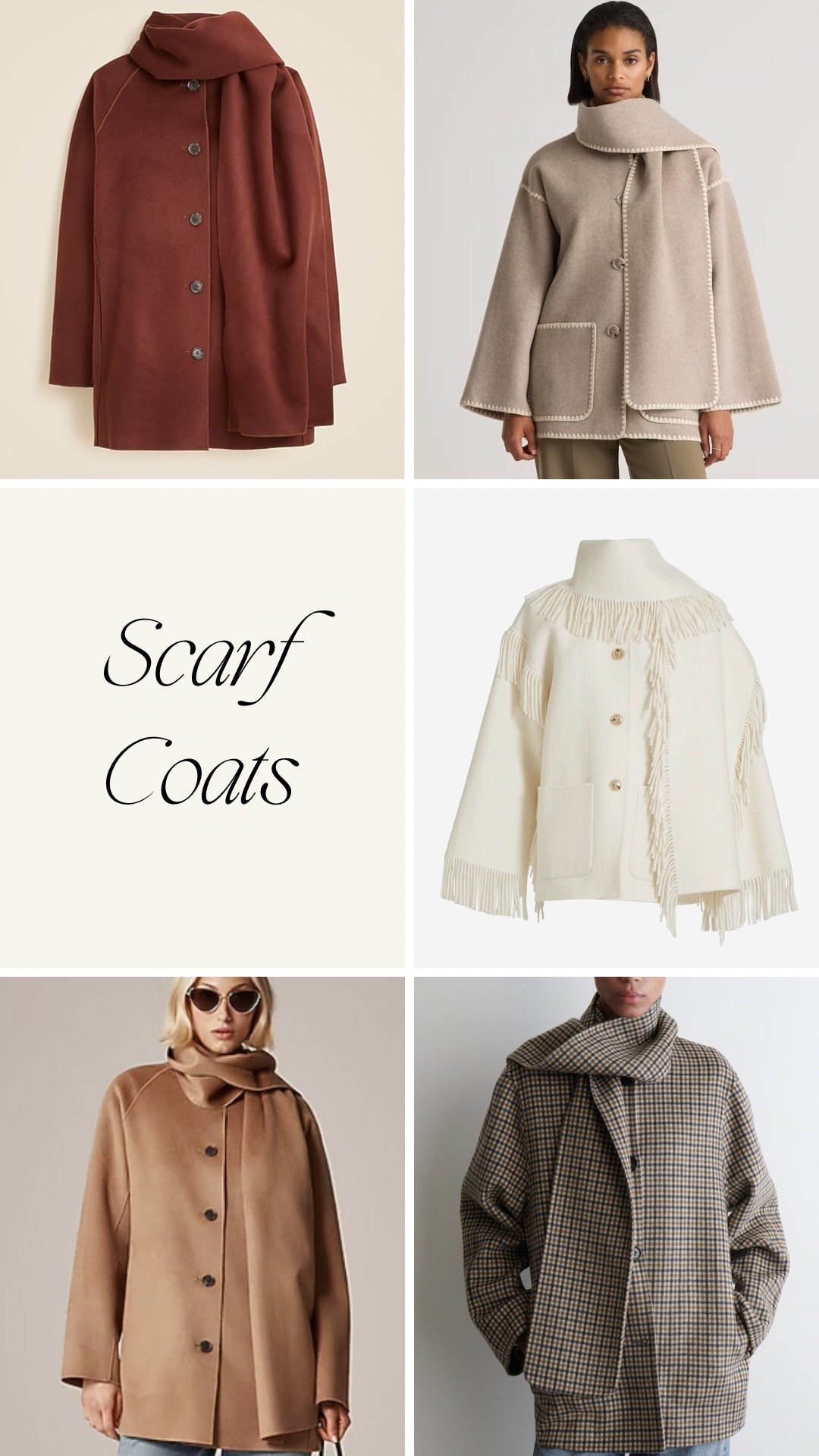 Scarf coats. Fall coats. Winter coats 

#LTKStyleTip #LTKSaleAlert #LTKSeasonal