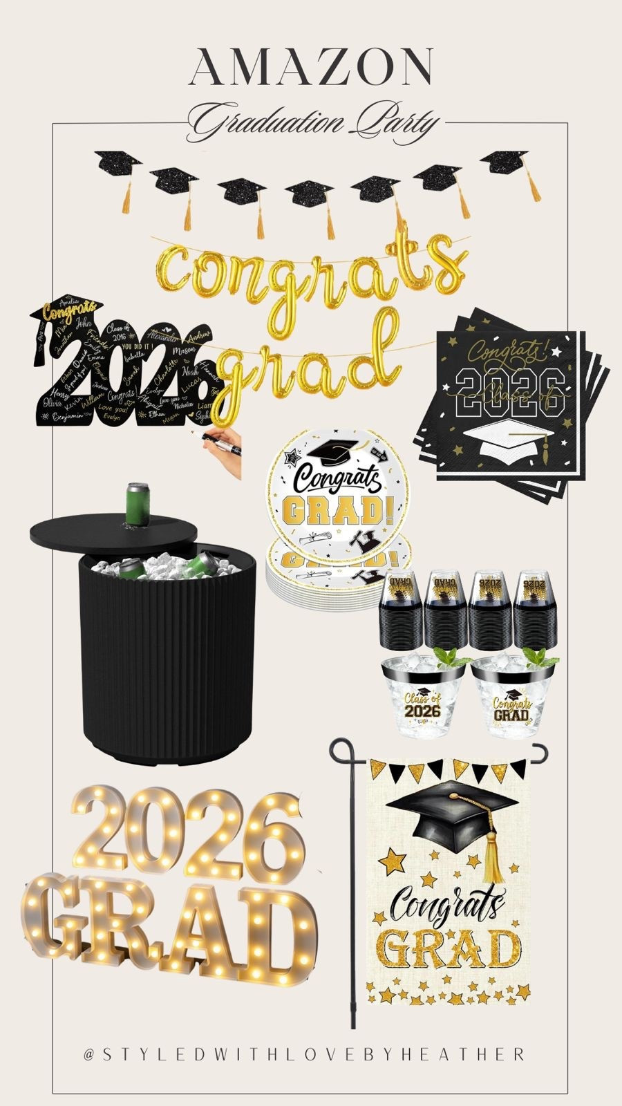 Graduation party essentials I’d actually use ✨
clean, elevated, and super easy to set up… everything you need to make it look put together without overdoing it

linked everything here 🎓🤍



#LTKgrwm #LTKootd #LTKmomlife