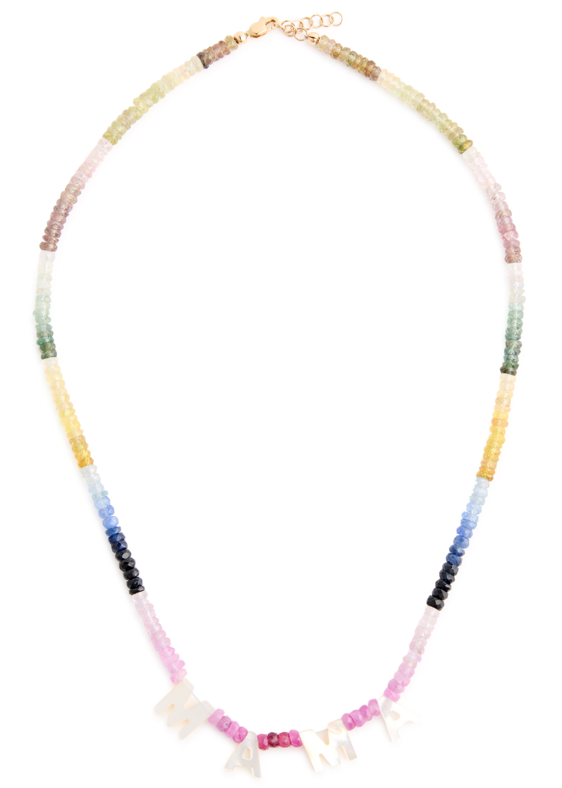 Mama embellished beaded necklace | Harvey Nichols