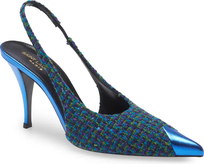 Saint Laurent Arian Dream Slingback Pump | Nordstrom | Nordstrom
