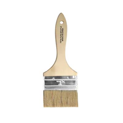 Project Source 3-in Reusable Natural Bristle Flat Paint Brush (Chip Brush) | Lowe's