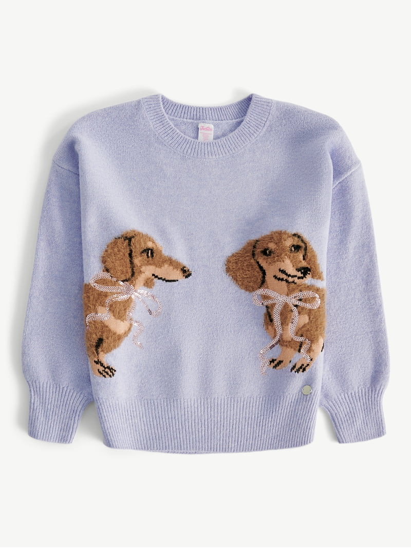 Justice Girls Fashion Sweater, Sizes XS - XLP | Walmart (US)
